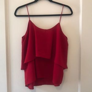 Paper Crane Flouncy Blouse